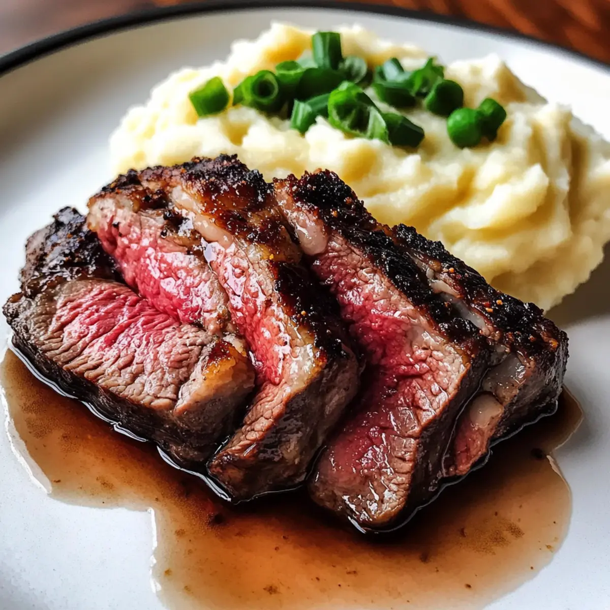 Iriswhiskeysteak mit cremigem Colcannonbrei genießen