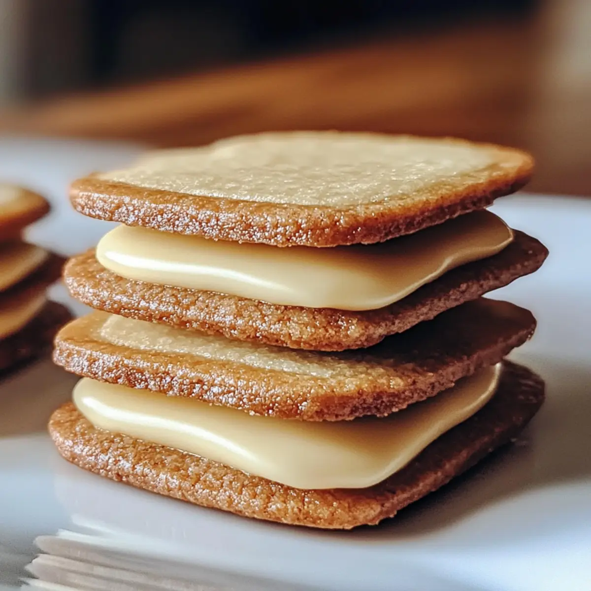 Japanische Sandwichkekse mit köstlicher Ganache