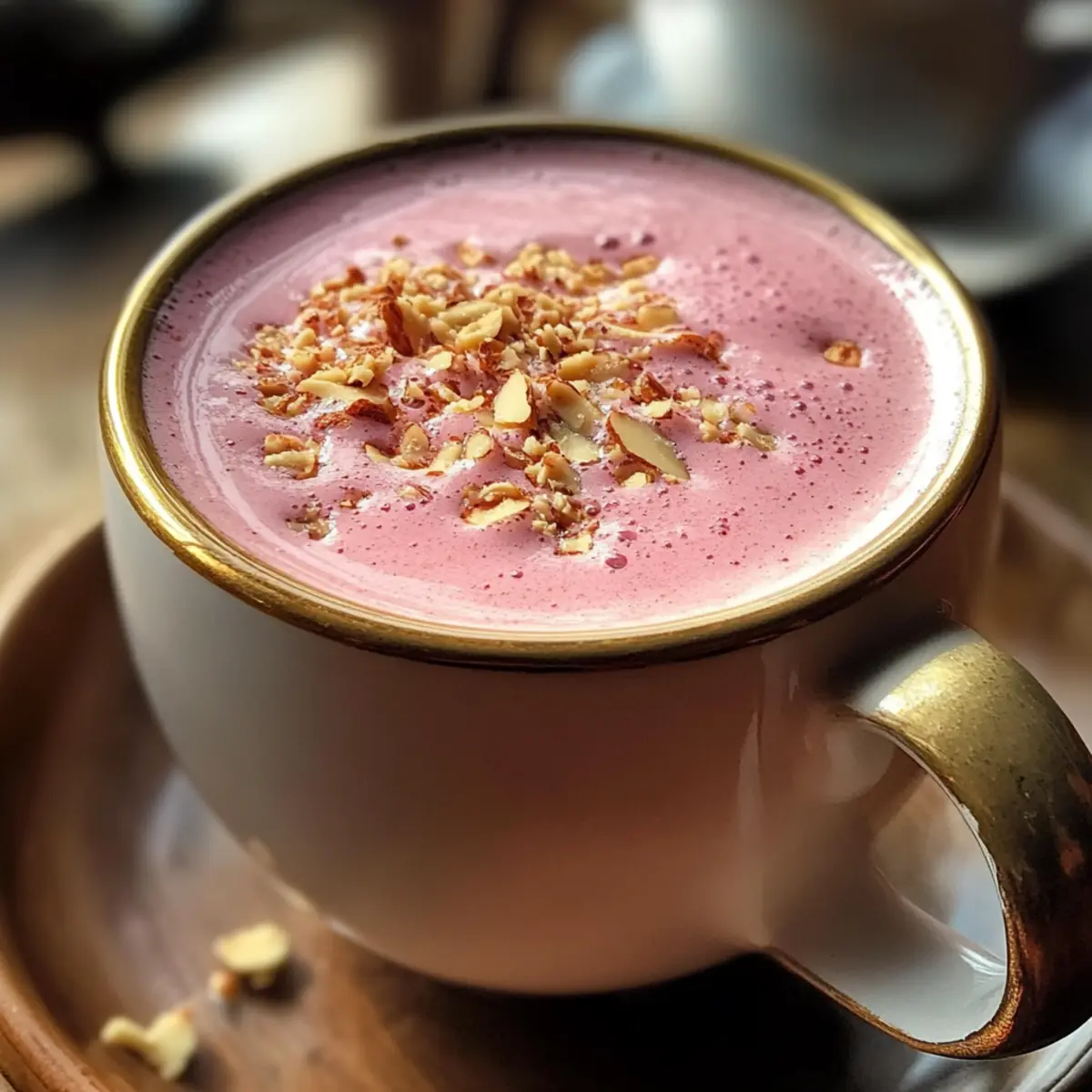 Kashmirische rosa Teelatte selber machen