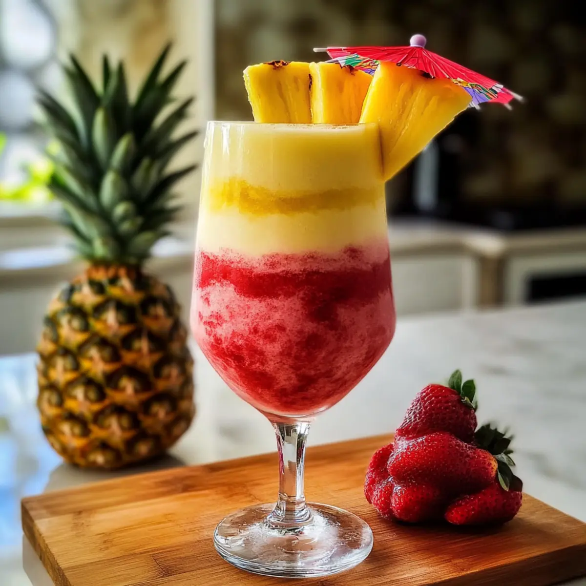 Lavaflussgetränk: Tropischer Genuss für jeden Anlass