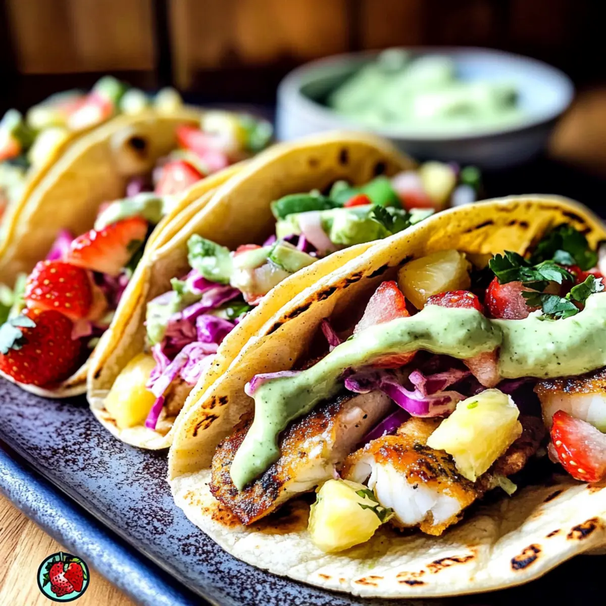 Mahi Mahi Fisch Tacos mit frischer Salsa