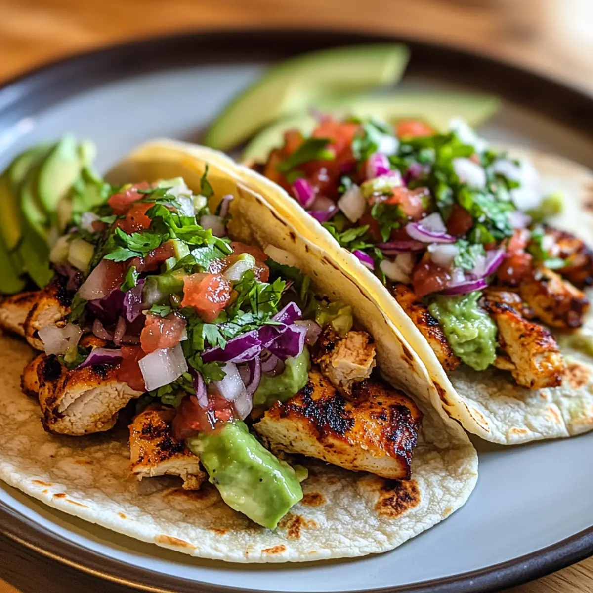 Peruanische Hähnchen-Tacos: Schnell und köstlich