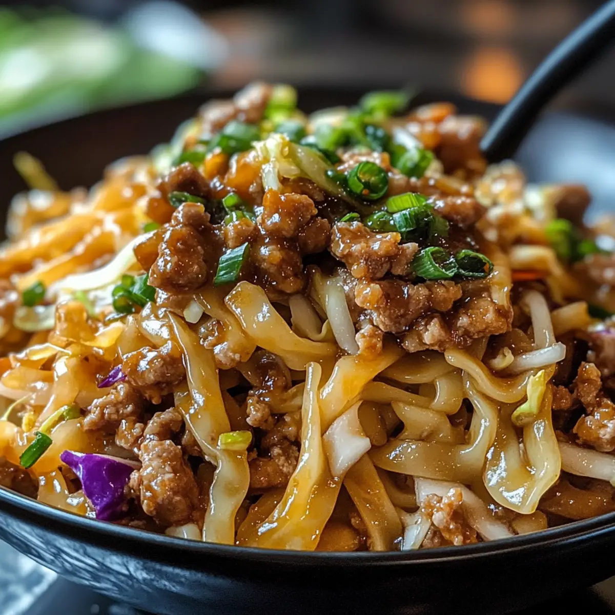 Potsticker-Nudel-Schüssel in nur 30 Minuten