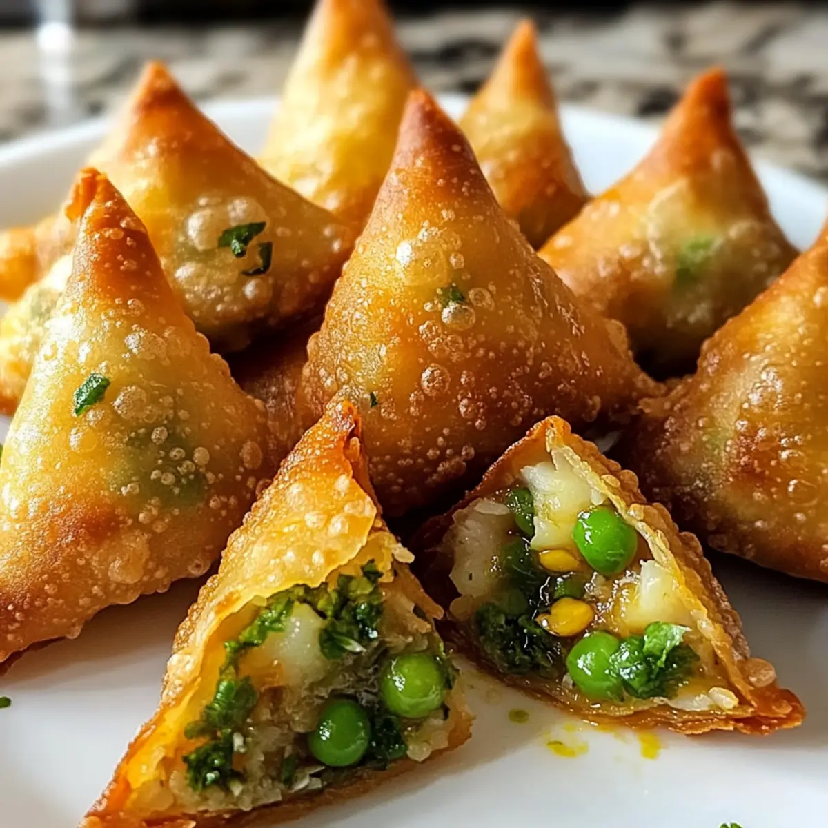 Reis-Papier-Samosas: Knusprige Genussmomente