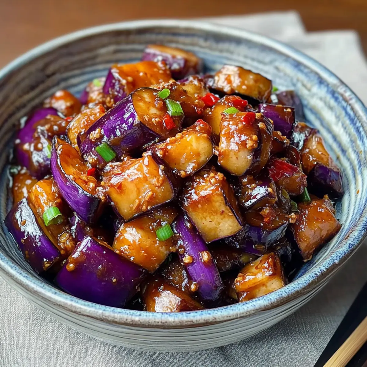 Sichuan-Auberginen: Würzige Vegetarische Köstlichkeit