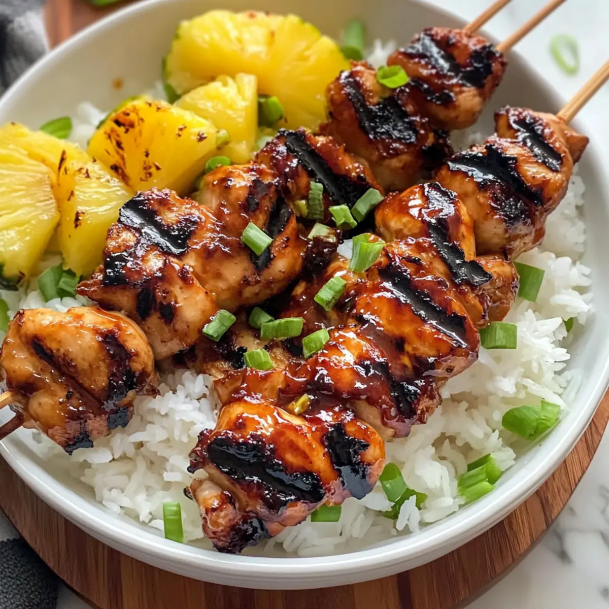 Einfaches Hawaiianisches Hähnchen BBQ für jeden Tag