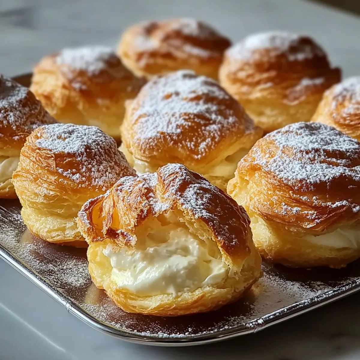 Süße Frischkäse-Puffs ganz einfach selbst machen