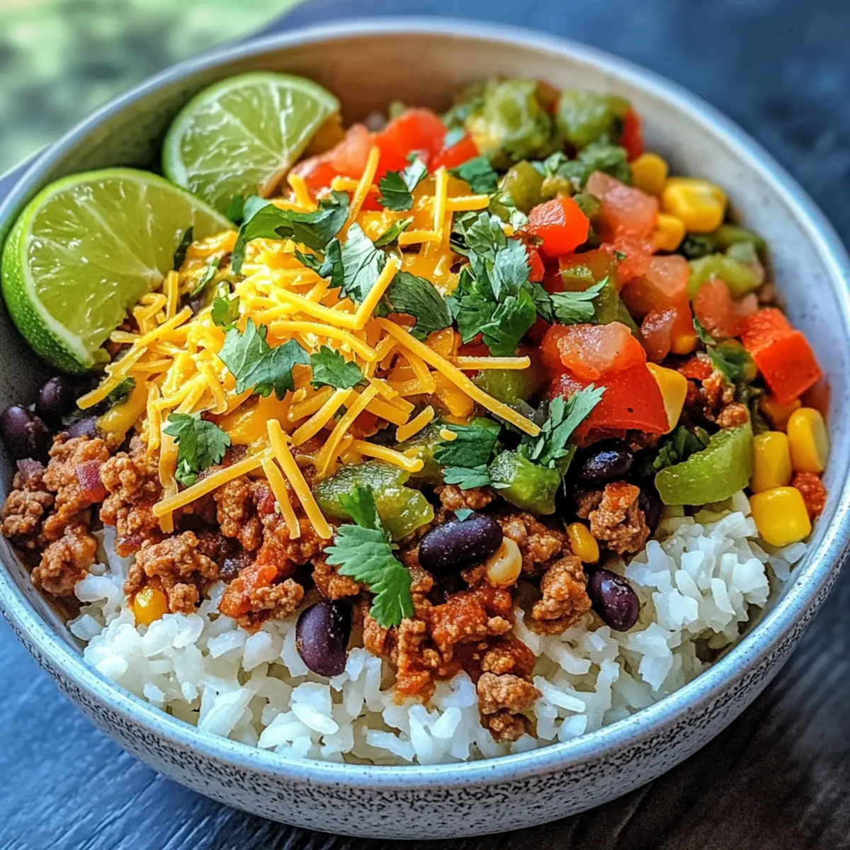 Taco Reis Schüssel für jeden Geschmack