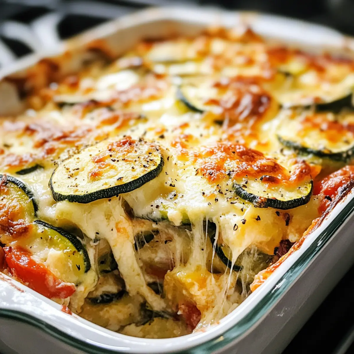 Gebackene Zucchini und Käse – Ein gesundes Vergnügen