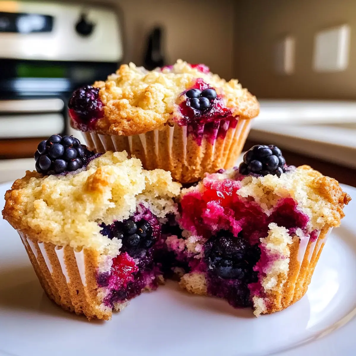 Beeren Hüttenkäse Muffins für jede Gelegenheit