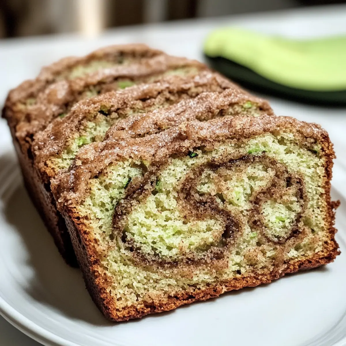 Zimtwirbel-Zucchinibrot für gemütliche Nachmittage
