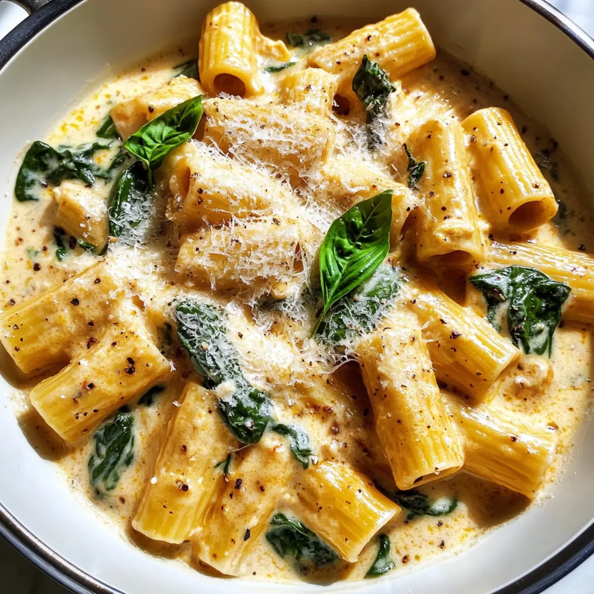 Hüttenkäse Rigatoni: Schnell, cremig und proteinreich