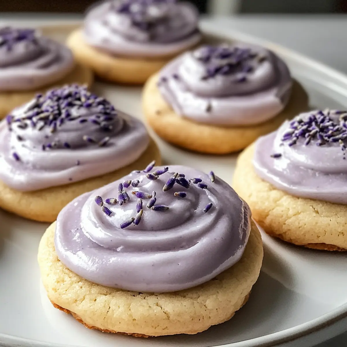 Earl Grey London Fog Kekse mit Lavendelglasur genießen