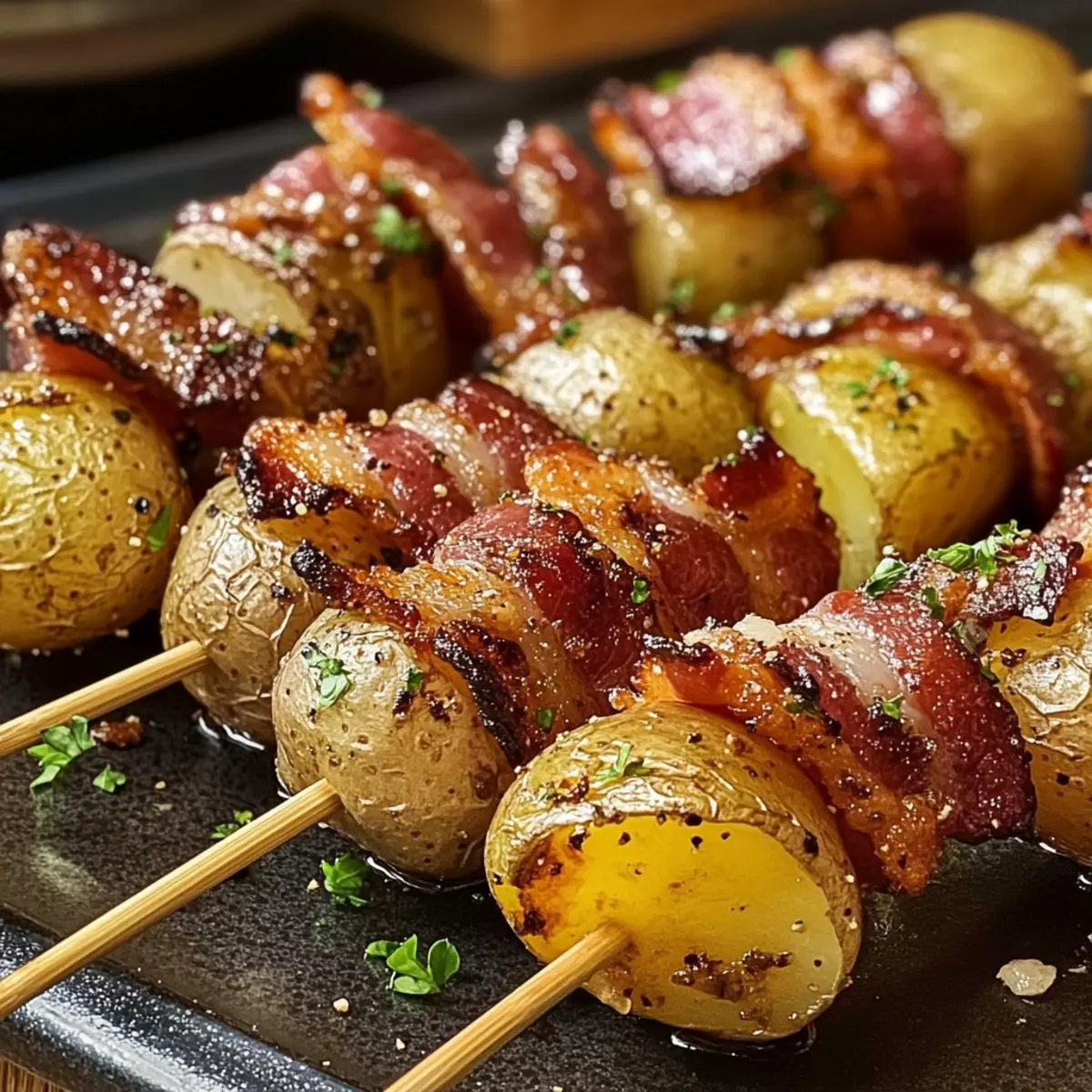 Kartoffel-Bacon-Spieße: Himmlisch für Grillfans