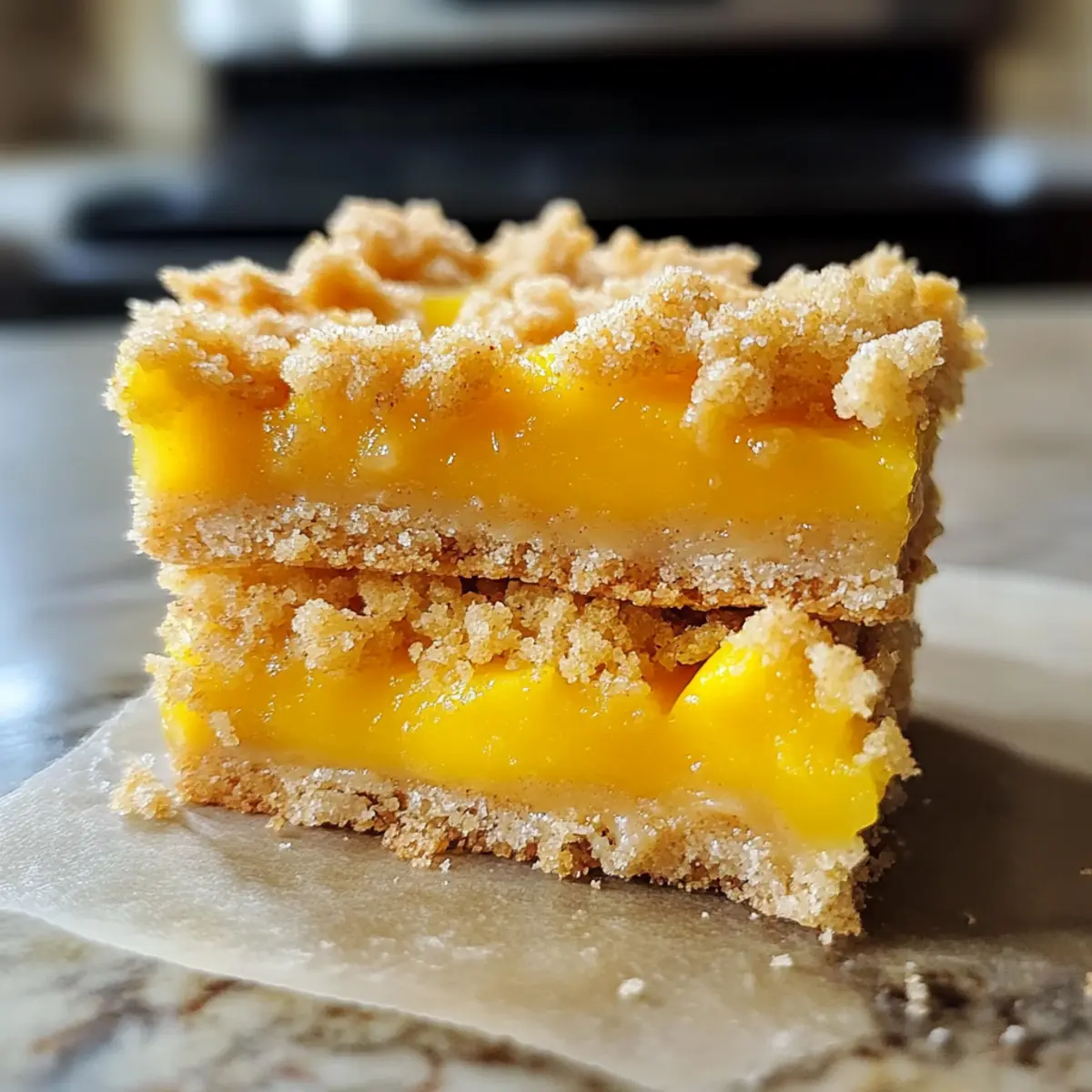 Die besten Mango Krümelriegel für jeden Tag