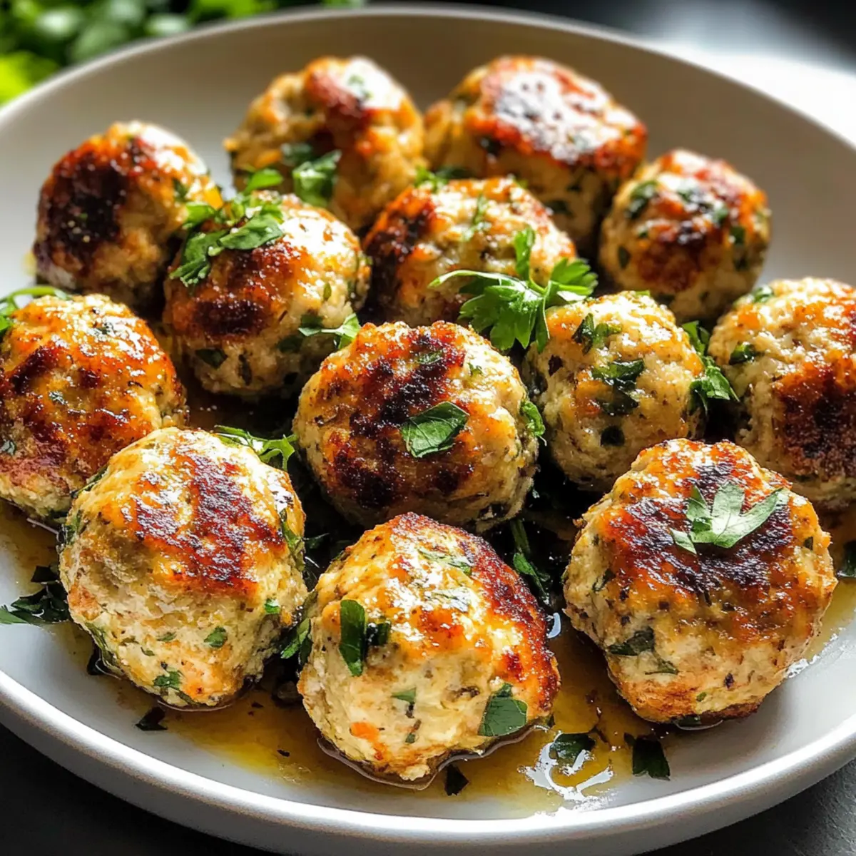 Mediterrane Hähnchenfleischbällchen: Schnell und Lecker