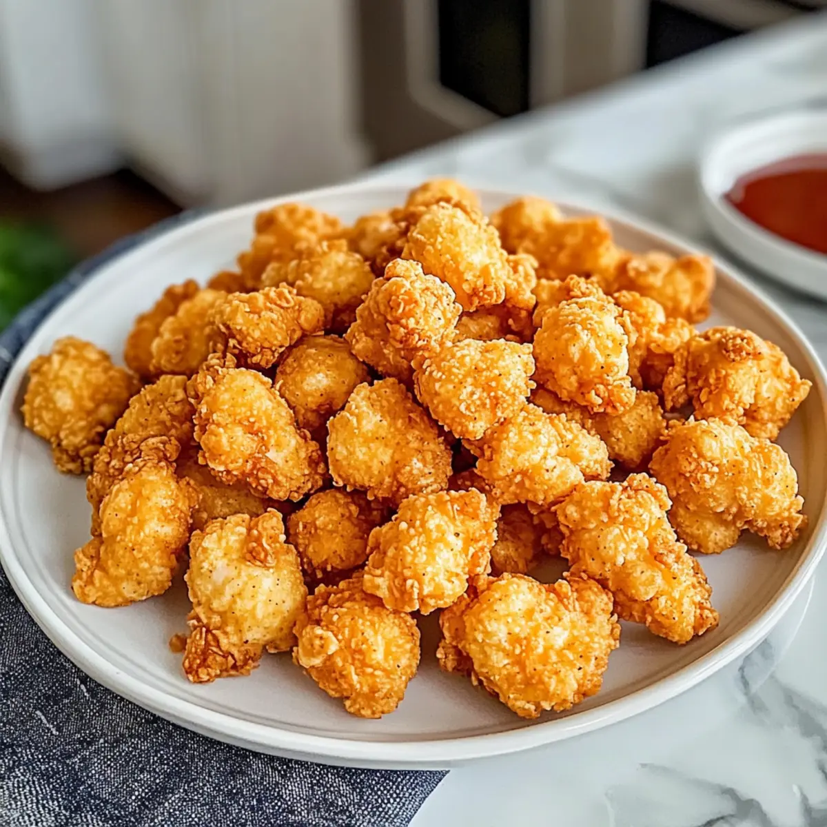 Crispy Popcorn-Hühnchen für jeden Snack-Liebhaber