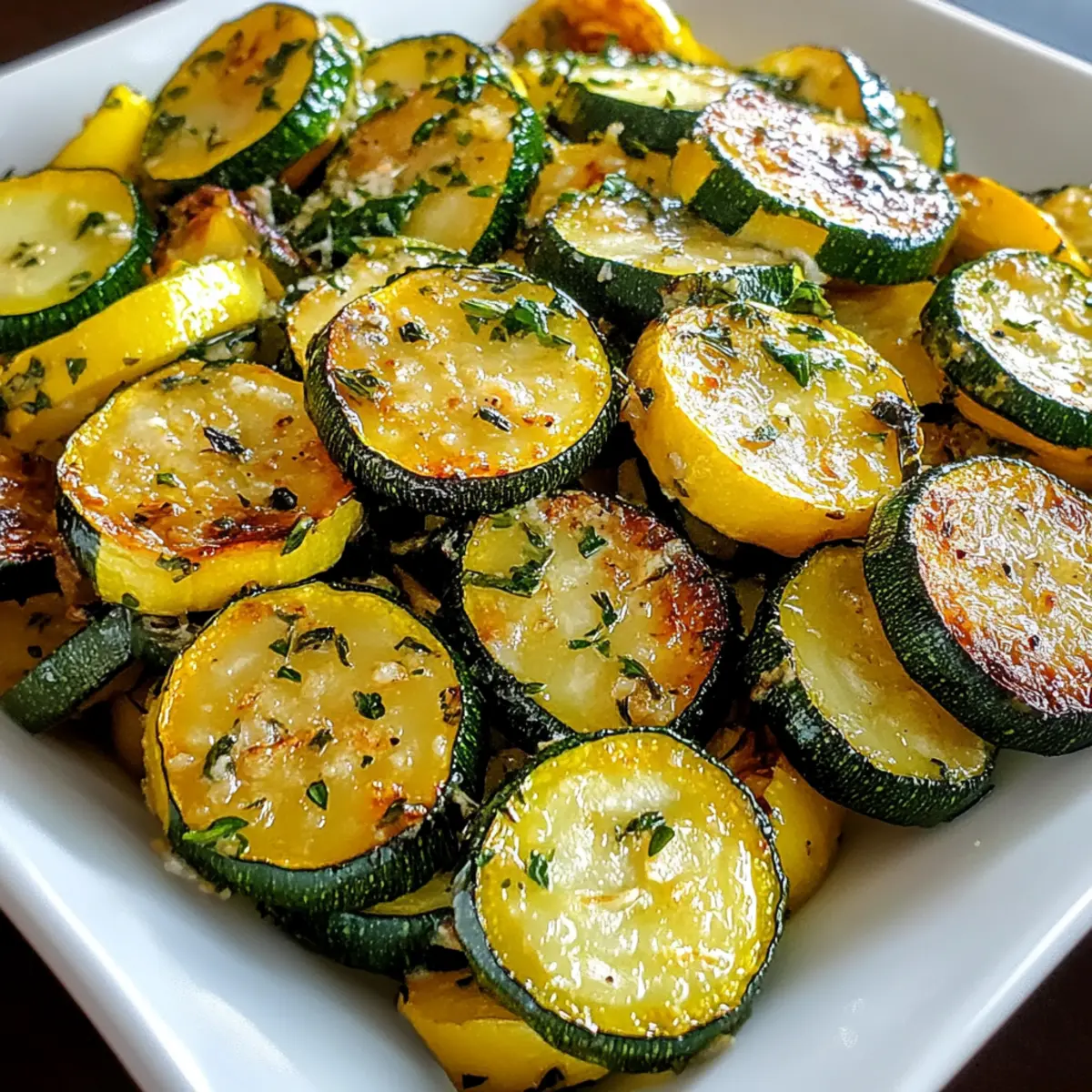 Geröstete Zucchini und Kürbis in 25 Minuten