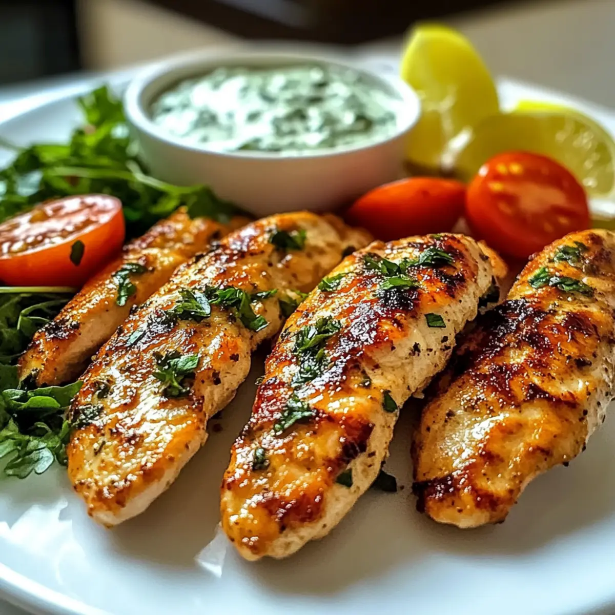 Herzhafte mediterrane Hähnchenstreifen ganz einfach