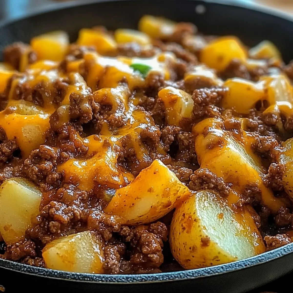 Sloppy Joe Kartoffel Pfanne für die perfekte Familienmahlzeit
