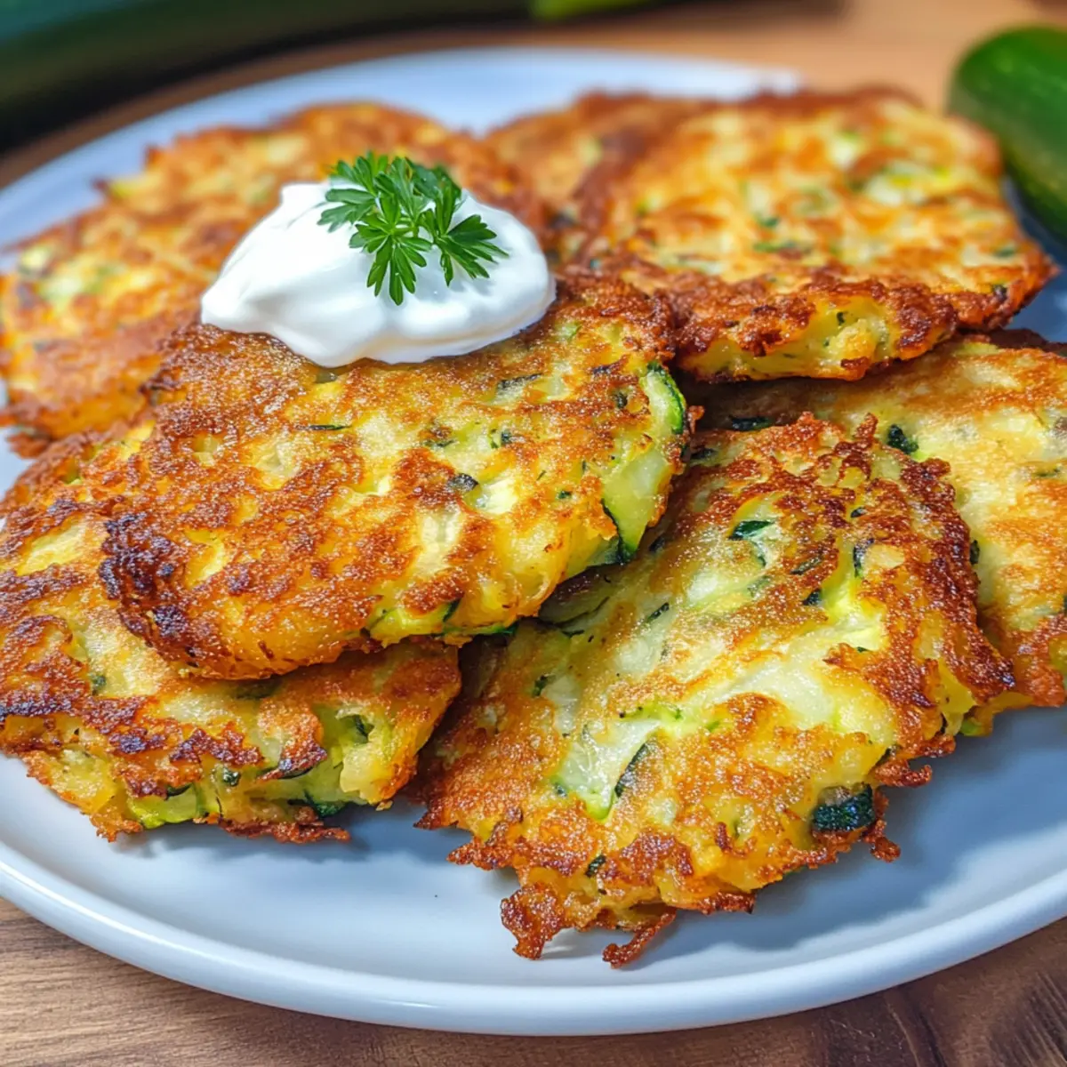 Zucchini-Kartoffel-Puffer: Perfekt für jedes Dinner