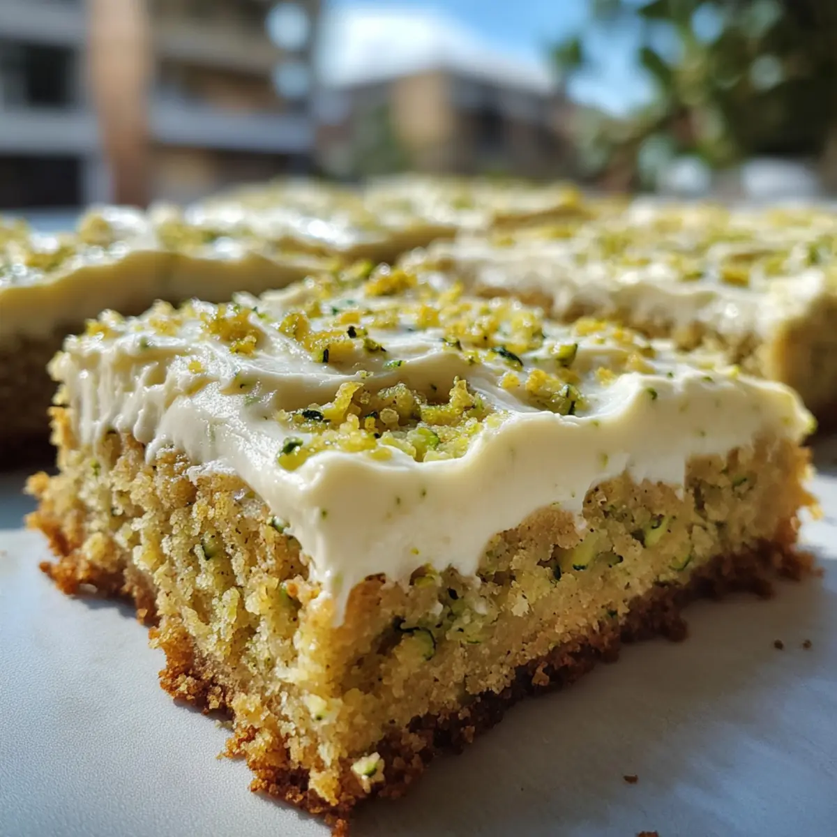 Zucchiniriegel saftig und einfach selbstgemacht