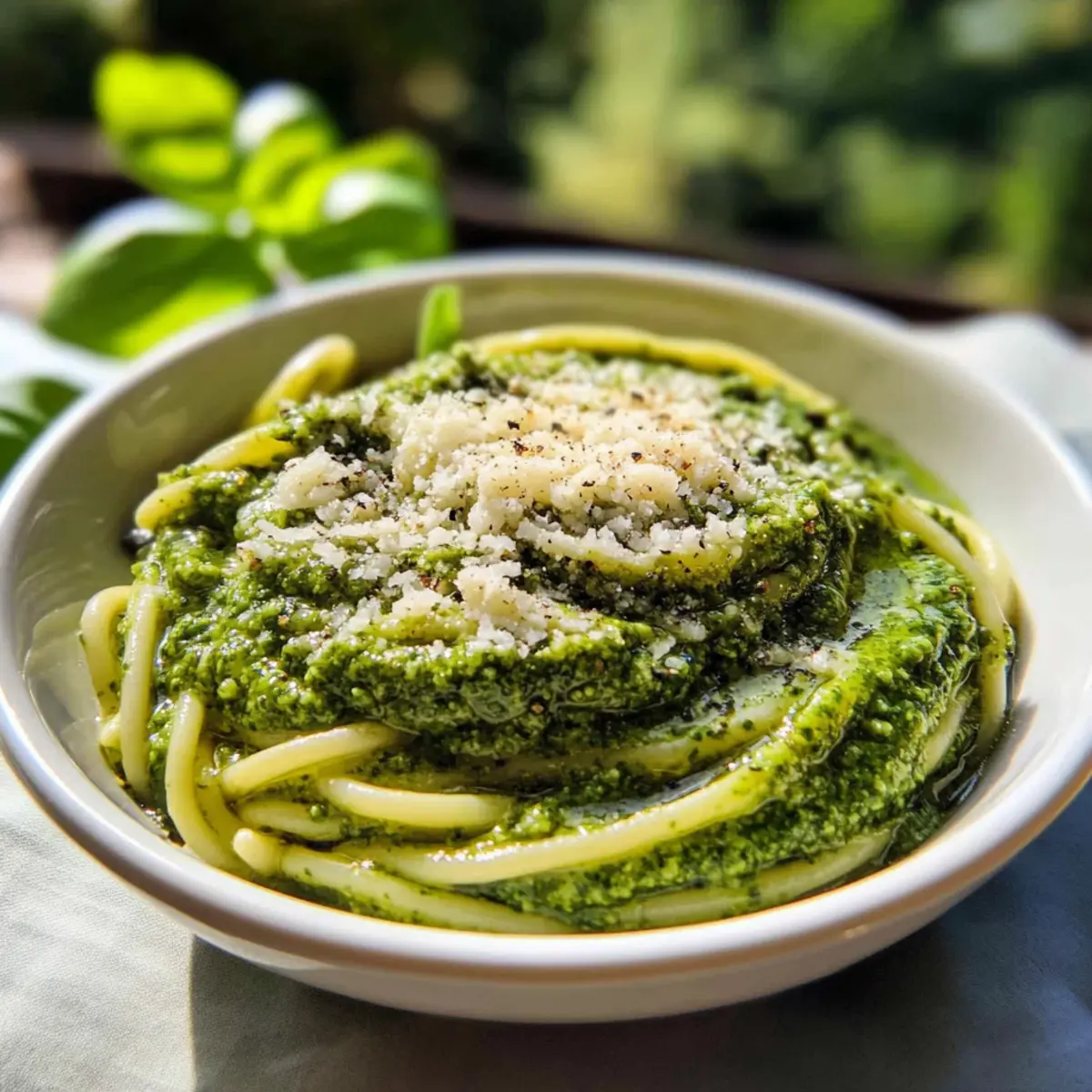 Unglaubliches Basilikum-Pesto in 10 Minuten zubereiten