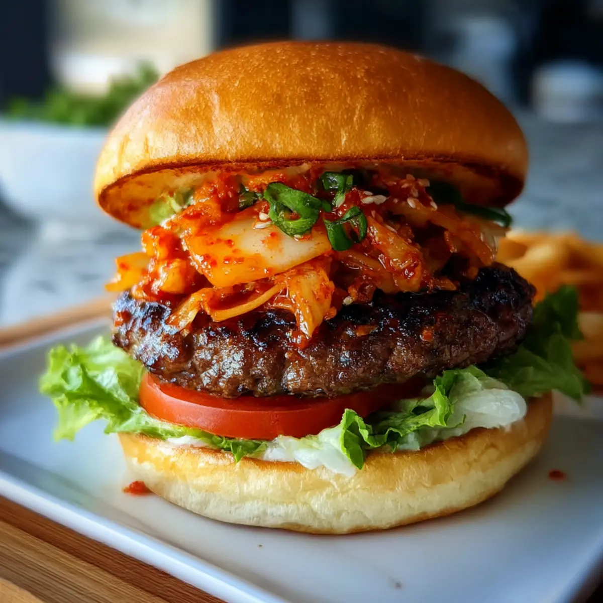 Bulgogi-Kimchi-Burger: Der perfekte Geschmackskick