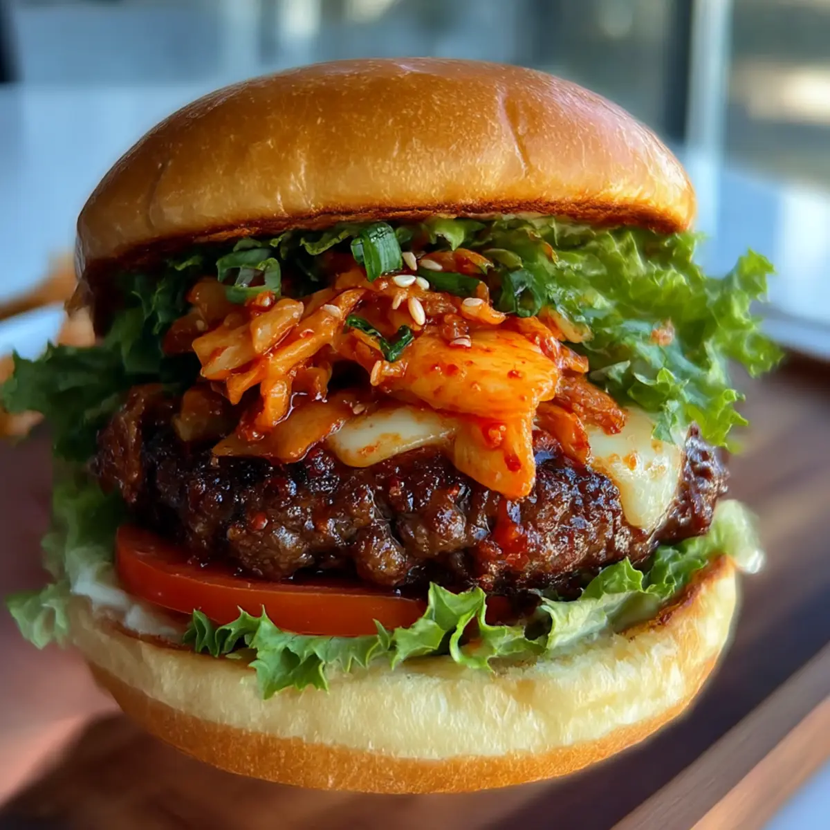 Bulgogi-Kimchi-Burger: Der perfekte Fusion-Genuss