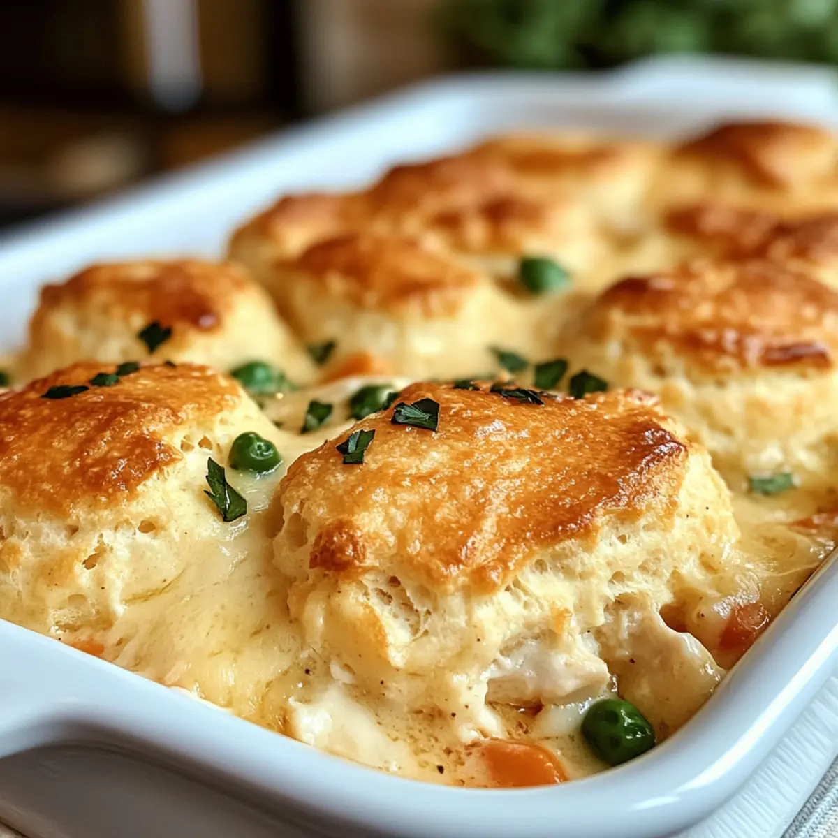 Cheddar-Bay-Hühnchen-Cobbler für gemütliche Abende
