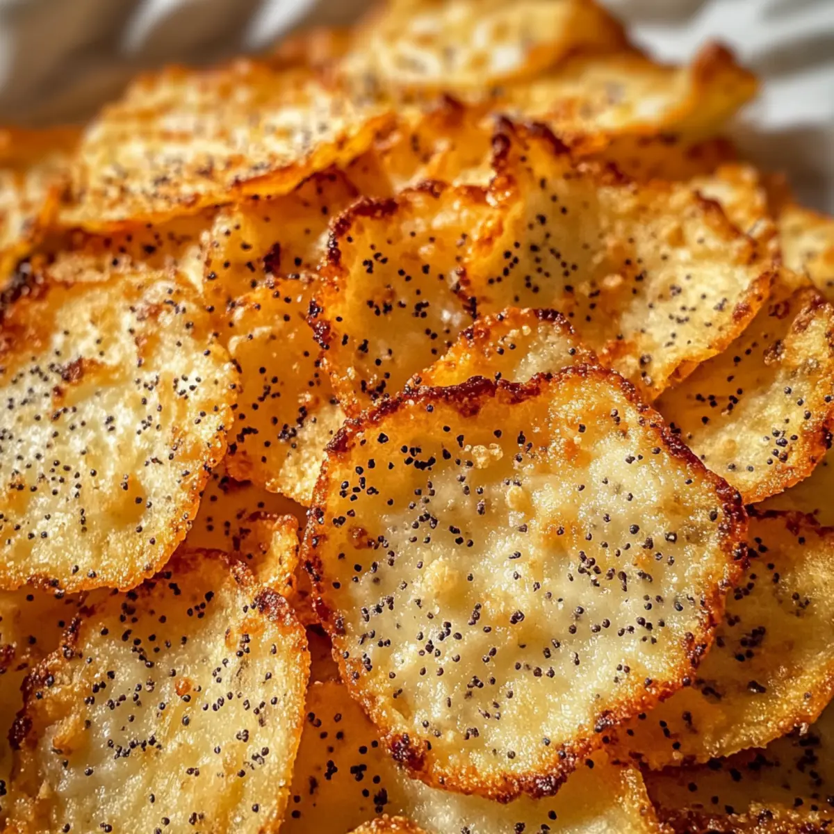 Hüttenkäse Chips: Knuspriger Protein-Snack