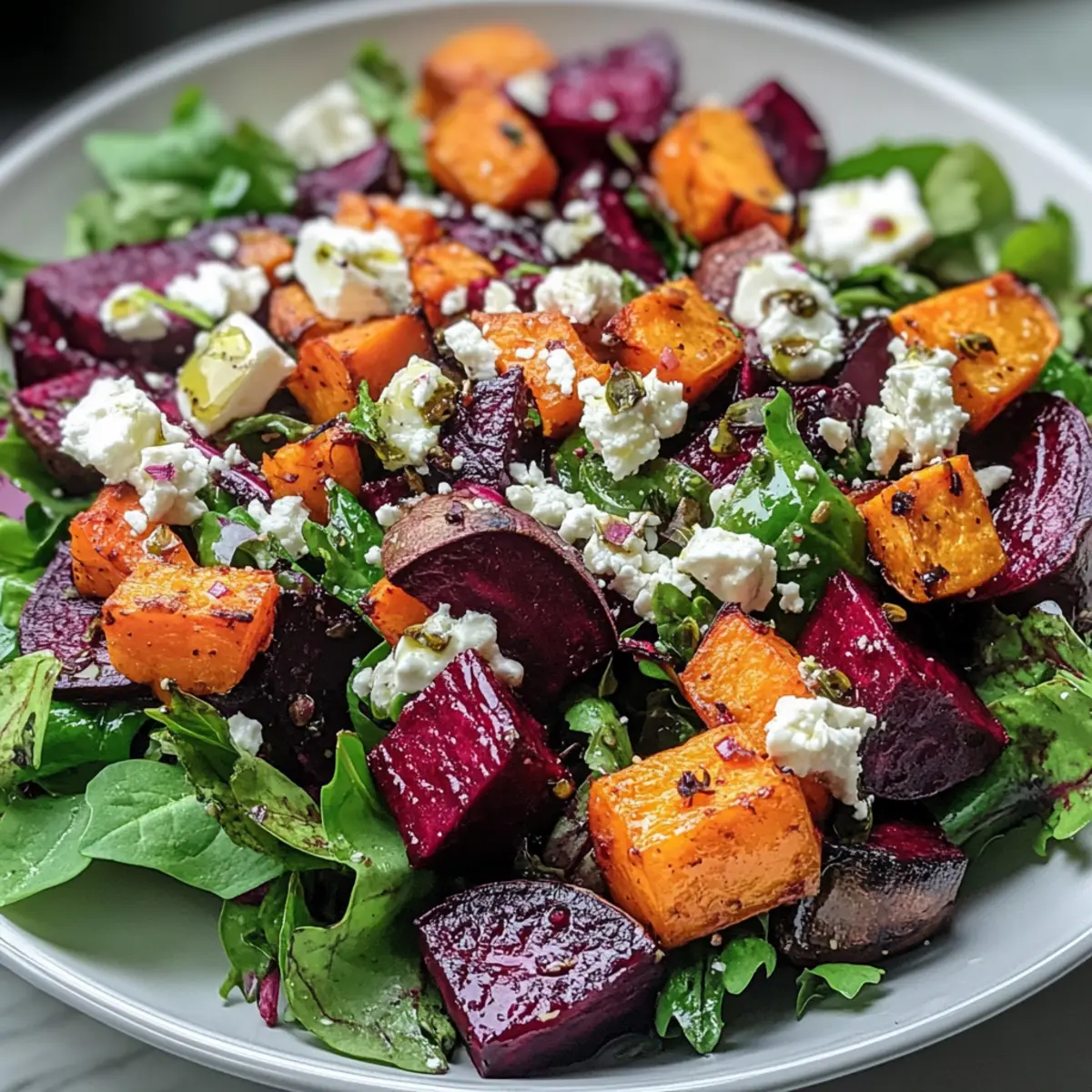 Cremater Rote-Bete-Salat mit Süßkartoffel und Feta