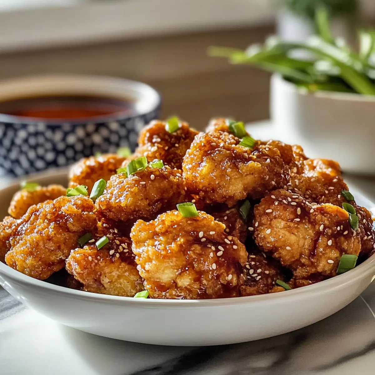 Knuspriges Bang Bang Hühnchen für jeden Anlass