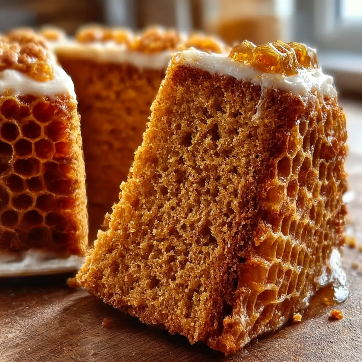 Einfacher Honigkuchen für perfekte Genussmomente