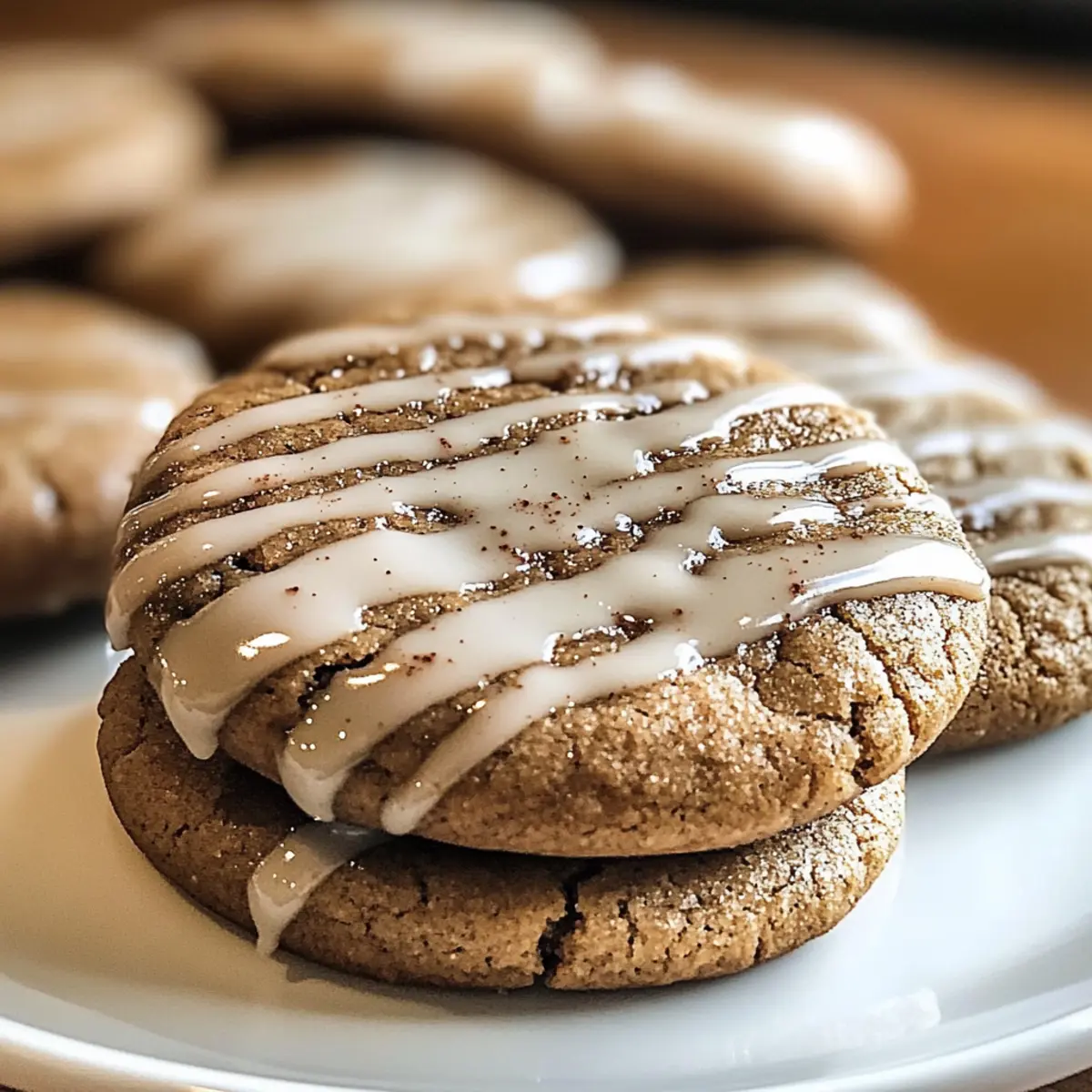 Lebkuchen Latte Cookies: Weiche Plätzchen für die Festtage