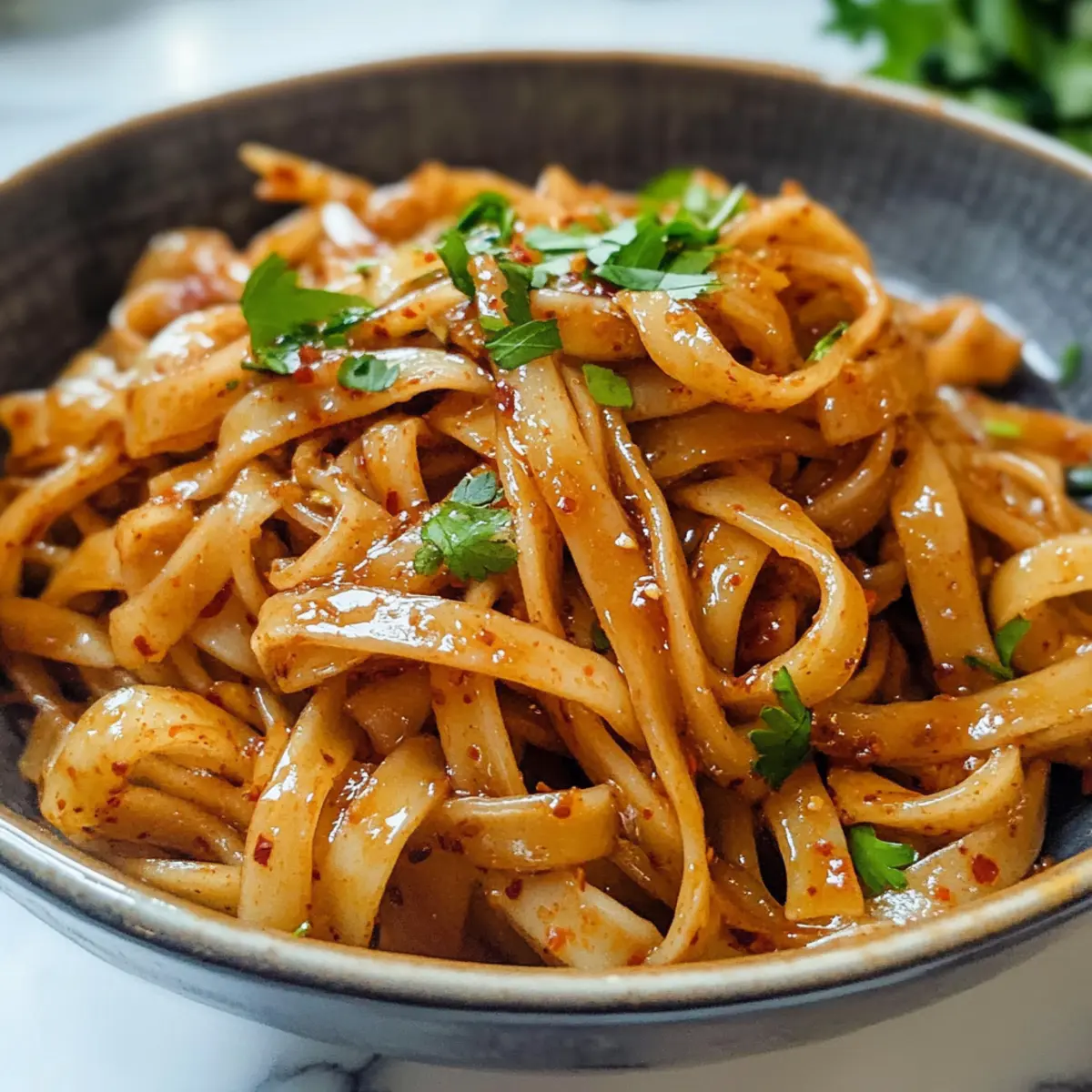 Hoisin-Chili-Öl-Nudeln: Vegan und super lecker