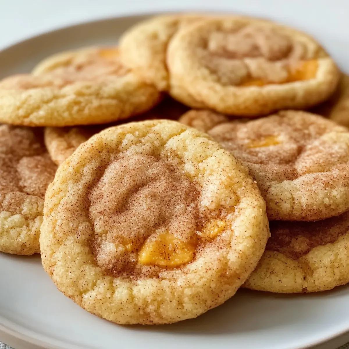 Pfirsich Snickerdoodles für den perfekten Genuss