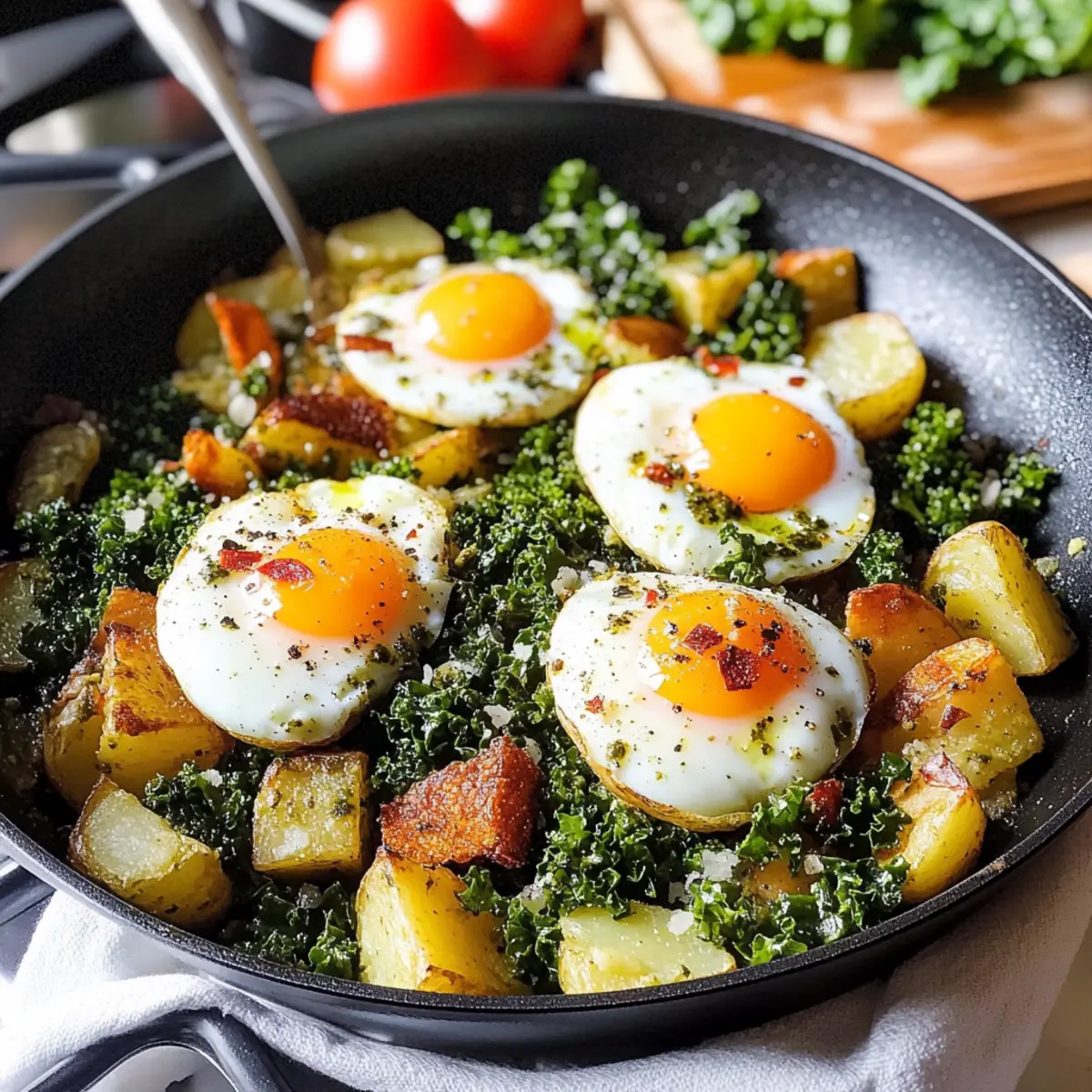 Pesto-Eier und Kartoffel-Pfanne: Einfach Lecker Kochen