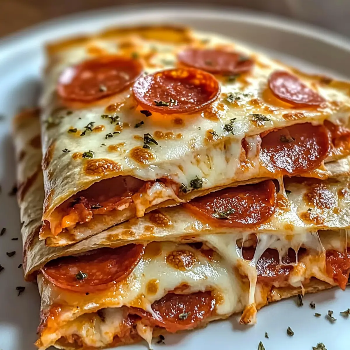 Pizza-Quesadilla: Einfach, Schnell und Lecker