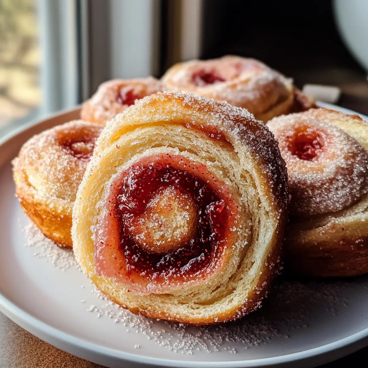 Erdbeer-Donut-Rollen für den perfekten Brunch