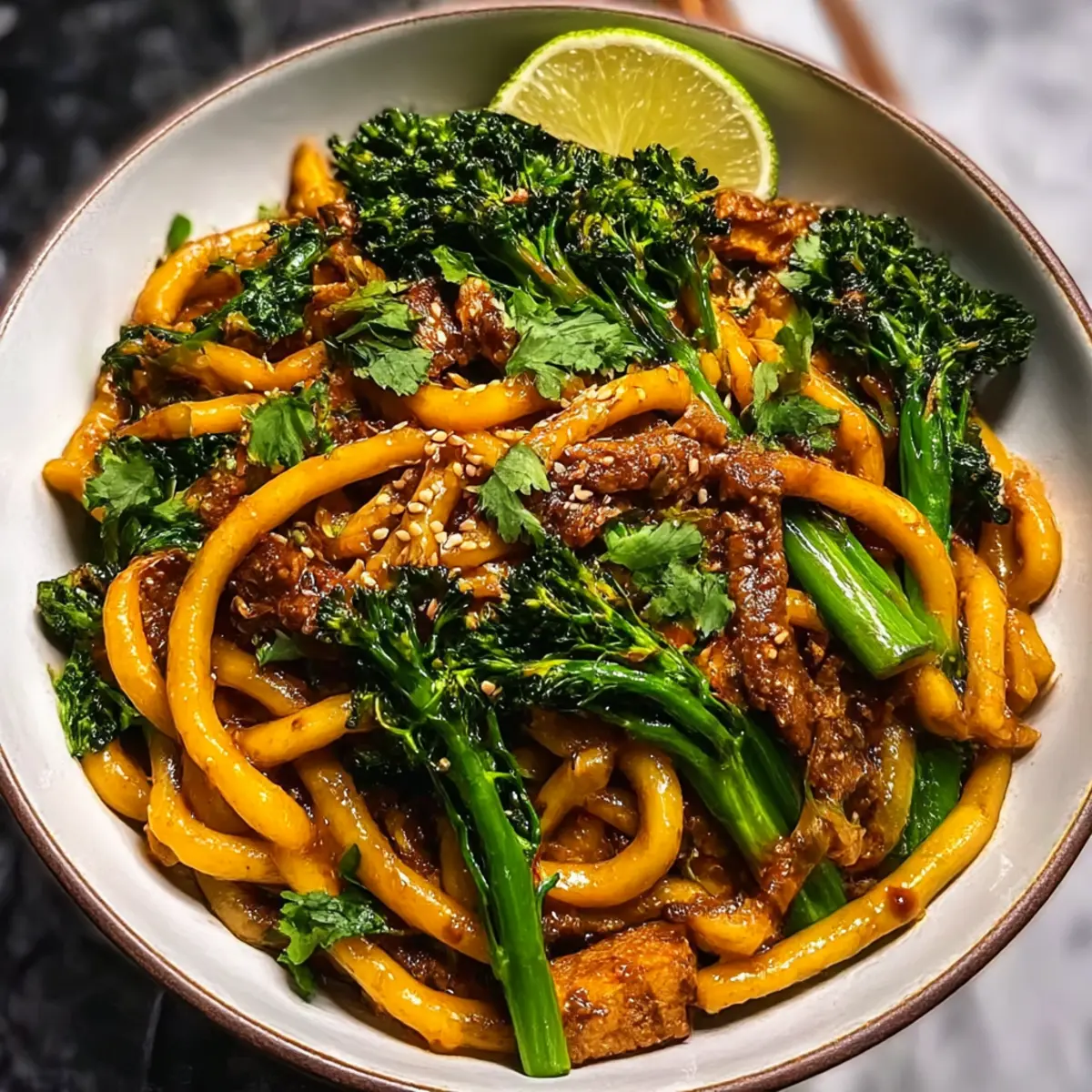 Leckeres Udon-Nudeln Rezept für ein schnelles Abendessen